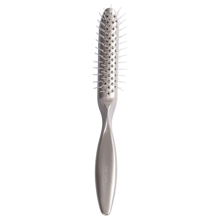 Stanley Home Products Essentials Style Glider Hairbrush Detangles Use On Wet Or Dry Hair Acute Bristles Pewter