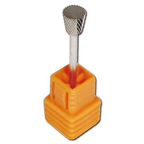 C & I 4 Week Backfill Carbide Nail Drill Bit for Electric Manicure Drill Machine (4 Week, Silver)