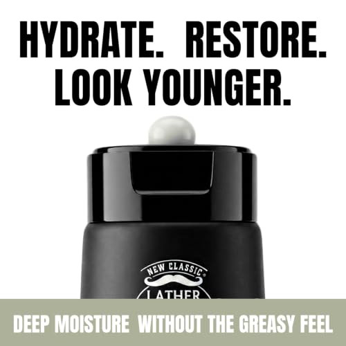 Advanced Face Lotion For Men Natural Fast Absorbing Non Greasy Mens Face Moisturizer Calms And Hydrates Eliminates Dry Flaky And Tired