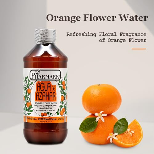 Pharmark Orange Flower Blossom Water Natural Alcohol Free Facial Toner And Hydrating Neroli Mist For Sensitive Skin Soothing Botanical