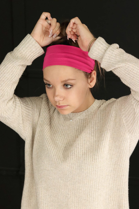 Kenz Laurenz 3 Cotton Headbands Pack Stretch Elastic Yoga Soft And Stretchy Sports Sweatbands Fashion Headband For Teens Women Girls 1 Pc
