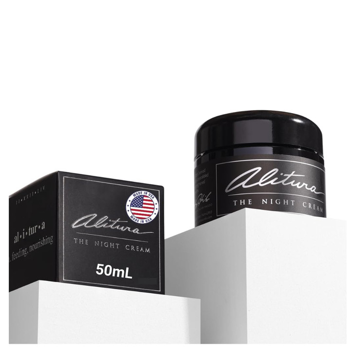 Alitura Hyaluronic Acid Night Cream Anti Aging Face Moisturizer 50 Ml