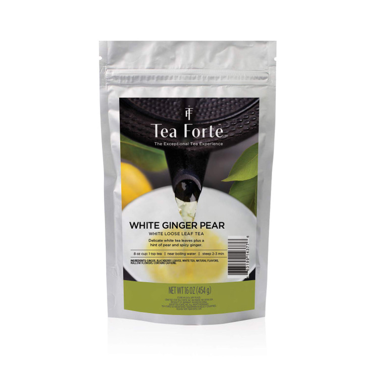 Tea Forte White Ginger Pear Loose Leaf Tea Bag