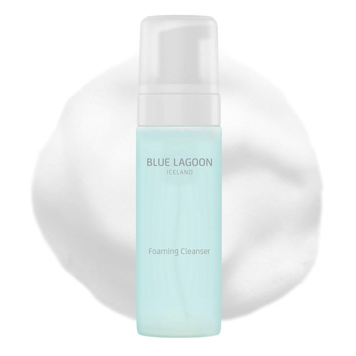 Blue Lagoon Skin Science Natural Foaming Face Cleanser Sustainable Bioactive Icelandic Skincare 5 Fl Oz 150 Ml