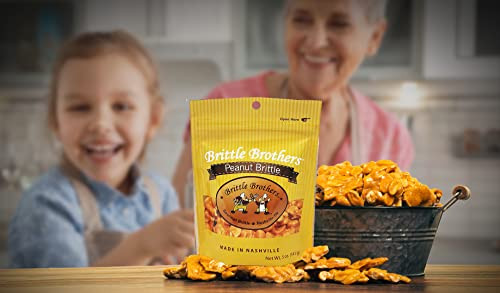 Brittle Brothers Peanut Brittle 5 Ounce