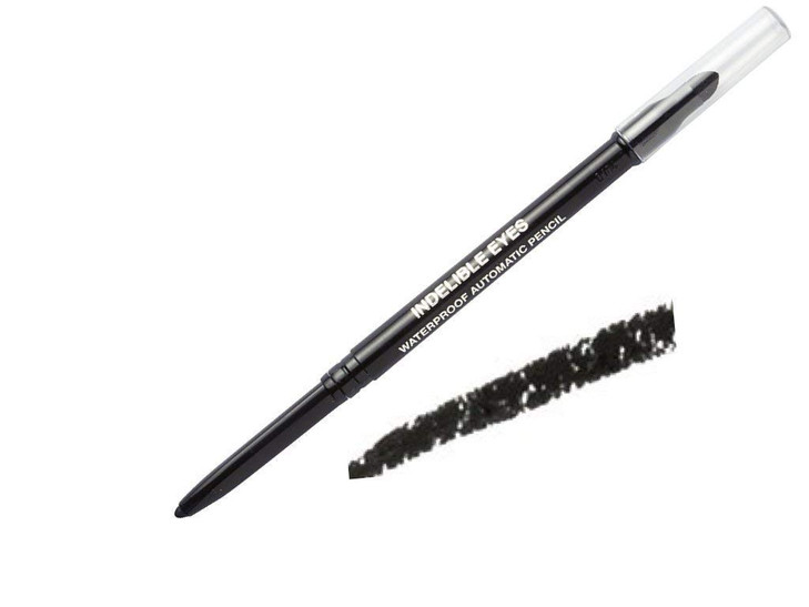 Jolie Cosmetics Indelible Eyes Waterproof Automatic Pencil Eye Liner Pitch Black