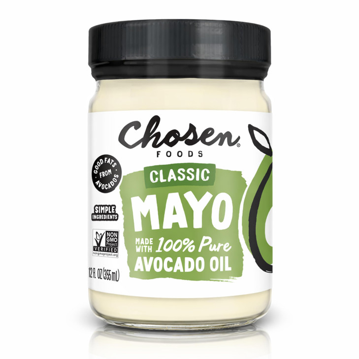Chosen Foods Classic Avocado Oil Mayonnaise 12 Fl Oz Pack Of 1