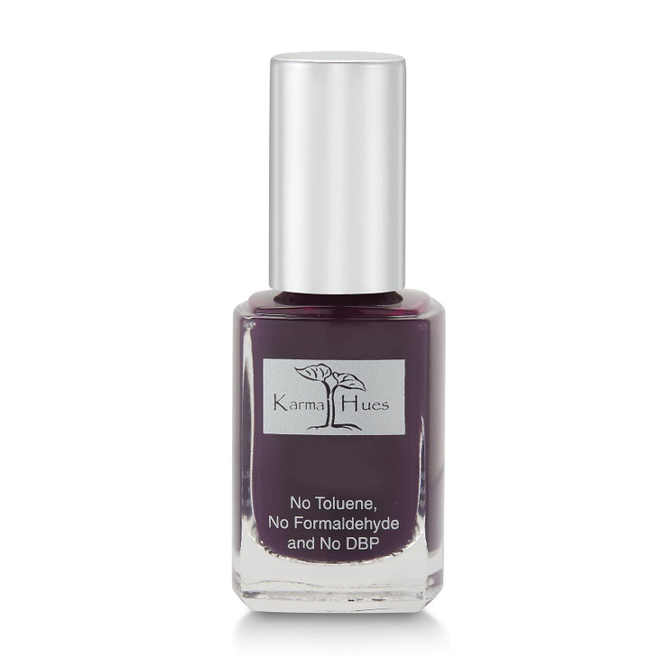 Karma Organic Natural Nail Polish Non Toxic Nail Art Vegan And Cruelty Free Nail Paint Bowery After Dark