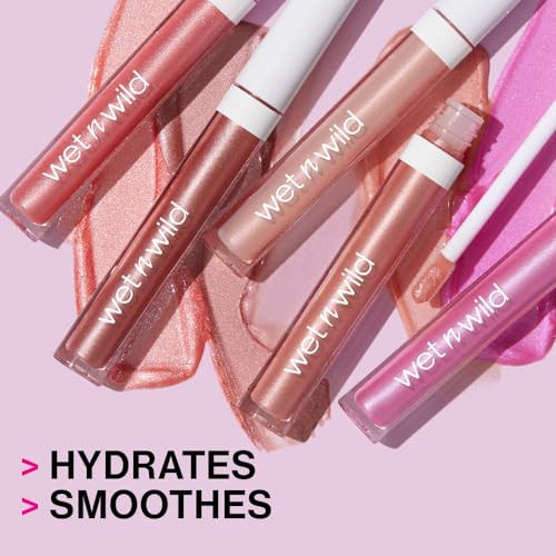 Wet N Wild Megaslicks Lip Gloss Ultra Glossy Vitamin E Enriched Ultra Gloss High Shine Moisturizing Cruelty Free And Vegan Sun Glaze