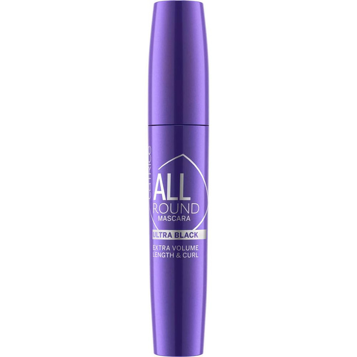 Catrice Allround Mascara For Length Curves And Volume Color 010 Ultra Black 0.4 Oz