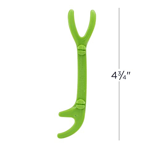 Practicon Floss Hands Reusable Dental Floss Holder Two Angles At Once Individually Packaged Bulk Pack Of 50