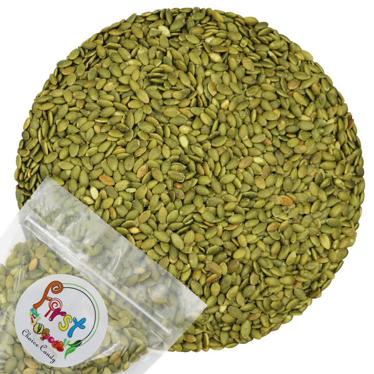 Firstchoicecandy Roasted And Salted Kernel Pumpkin Seeds Pepitas 3 Pound