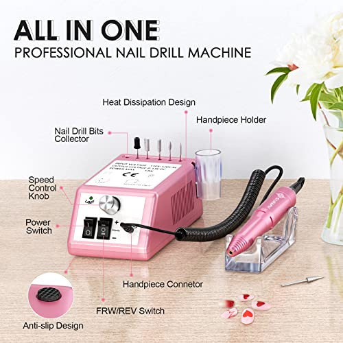 Professional Electric Nail Drill 25000Rpm Nail File Machine
