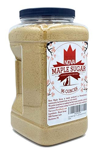 Nova Maple Sugar Pure Grade A Maple Sugar 6 Pounds