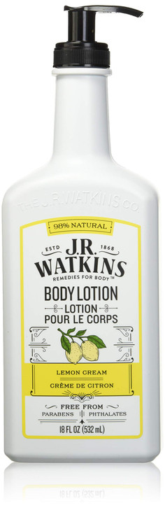 J.R. Watkins Daily Moisturizing Lotion Lemon Cream 18 Fl Oz