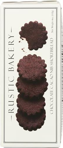 Rustic Bakery Cookies Chocolate Cocoa Nib 4 Ounce