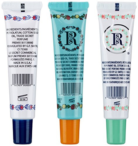 Rosebud Lip Balm Trio