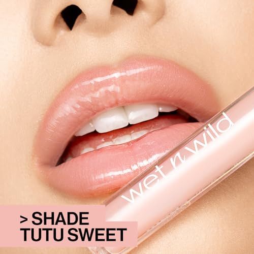 Wet N Wild Megaslicks Lip Gloss Ultra Glossy Vitamin E Enriched Ultra Gloss High Shine Moisturizing Cruelty Free And Vegan Rose Gold