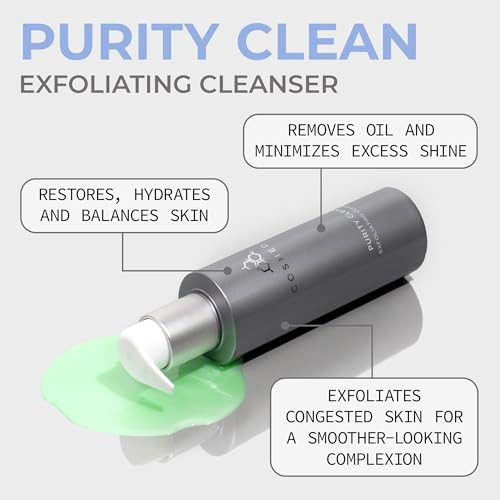 Cosmedix Purity Clean Exfoliating Facial Cleanser Am And Pm Facial Skincare