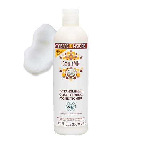 Creme Of Nature Coconut Milk Detangling And Conditioning Conditioner 12 Oz