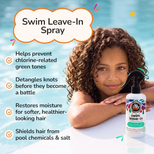 So Cozy Kids Swim Leave In Conditioner Spray Protects Hair 8 Fl Oz