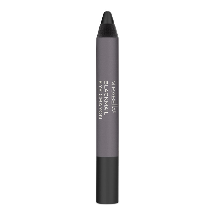 Mirabella Blackmail Retractable Eye Crayon Waterproof Jumbo Eye Pencil And Cream Eyeshadow Stick Long Wear Black Eyeshadow For Women