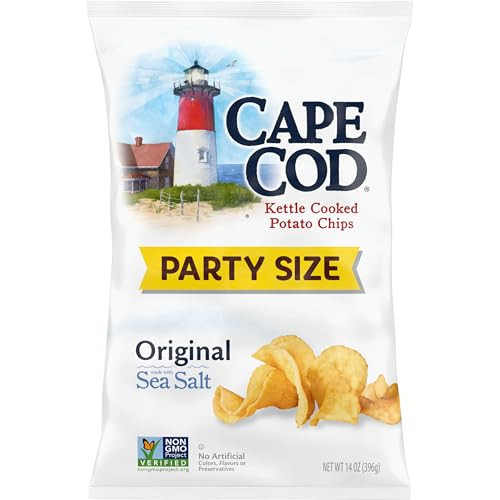 Cape Cod Potato Chips Original Kettle Chips 14 Oz Party Size