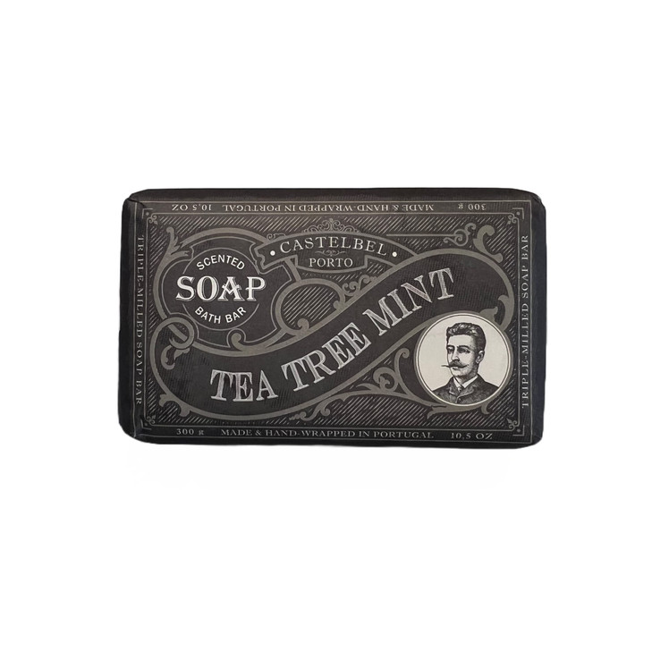 Castelbel Tea Tree Mint Soap Bar For Men 10.5 Oz