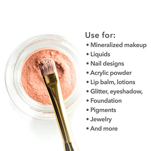 Gbstore 3 Gram Plastic Cosmetic Containers For Eye Shadow Nails Powder Jewelry Cosmetic Lip Balm Lip Gloss Cream Lotion And Creams Sample