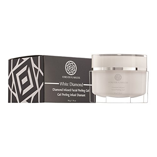 Forever Flawless Diamond Infused Facial Peeling Gel. New And Improved Formula For Best Exfoliation Microdermabrasion Purification And Detox