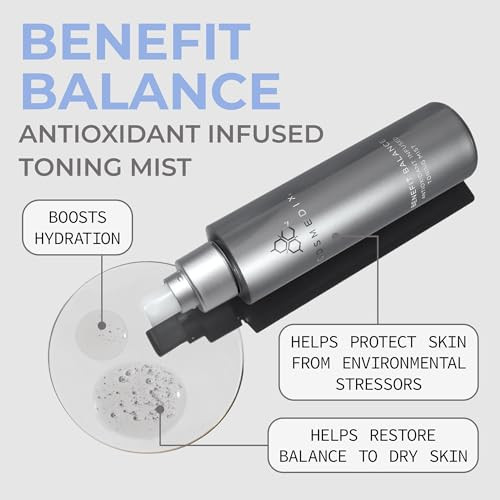 Cosmedix Benefit Balance Toner Facial Moisturizer Skin Care
