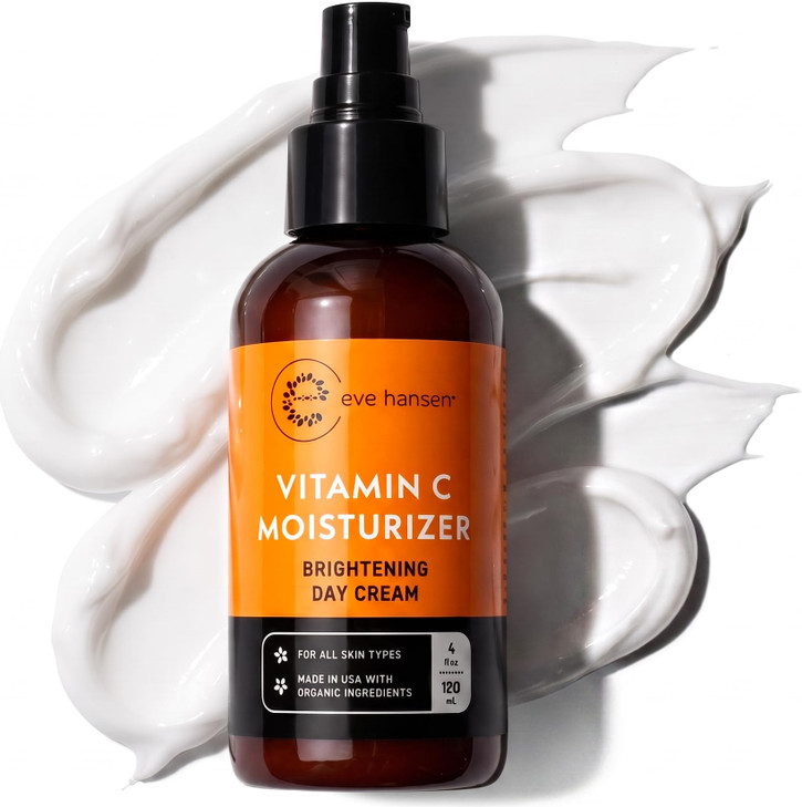 Eve Hansen Vitamin C Moisturizer For Face Brightening Vitamin C Cream And Day Cream For Even Skin Tone And Glow Lightweight Non Greasy Wears