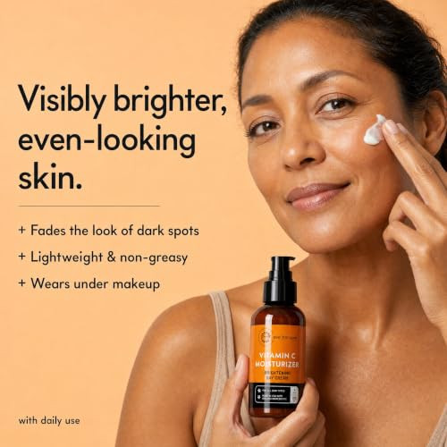 Eve Hansen Vitamin C Moisturizer For Face Brightening Vitamin C Cream And Day Cream For Even Skin Tone And Glow Lightweight Non Greasy Wears