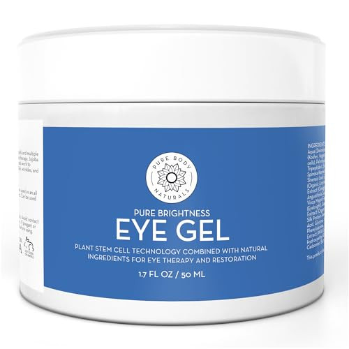 Eye Gel For Dark Circles Puffiness And Wrinkles Under Eye Cream 1.7 Oz
