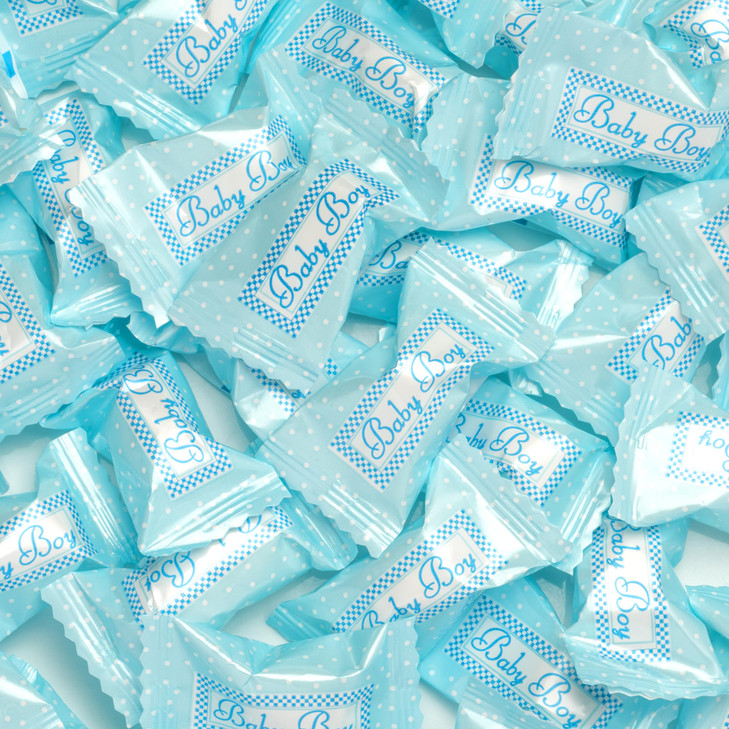 Candy Envy Baby Boy Buttermints Baby Shower Favors 100 Wrapped Mints