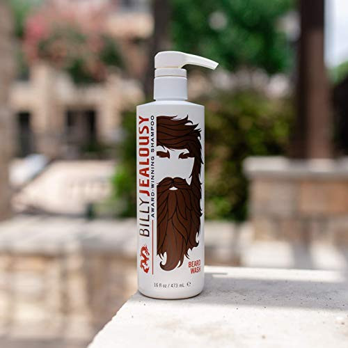 Billy Jealousy Beard Wash For Smooth Manageable And Frizz Free Facial Hair Beard Care Enriched With Hydrating Aloe And Strengthening And