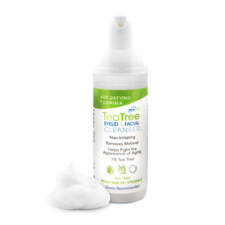Eyeeco Age Defying Tea Tree Eyelid And Facial Cleanser 50 Ml