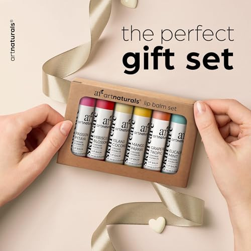 Artnaturals Beeswax Lip Balm Set 6 Pack