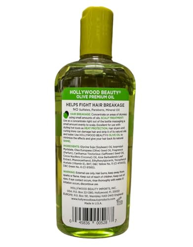 Hollywood Beauty Olive Oil Scalptreatment 8 Oz Pack Of 2