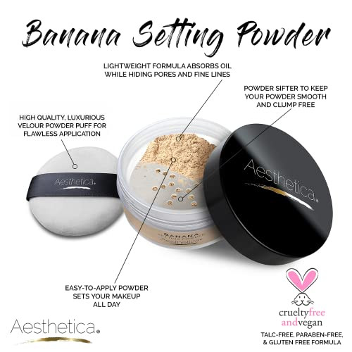 Aesthetica Banana Loose Setting Powder Matte Finishing Highlighter Powder