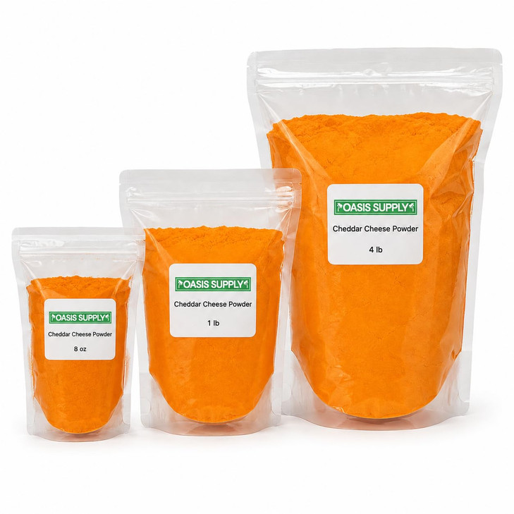Oasis Supply Cheddar Cheese Powder 1 Lb Package