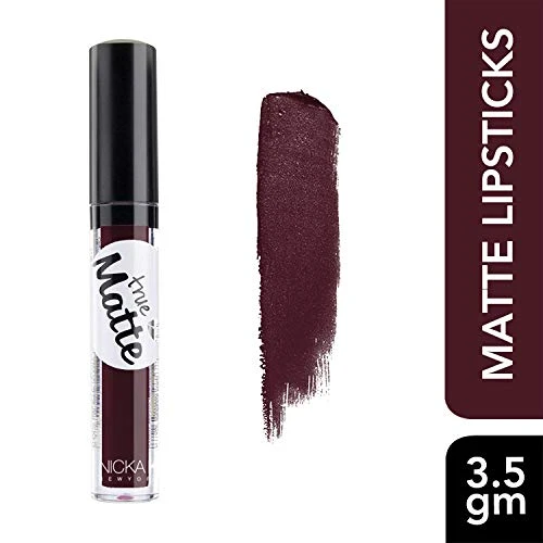 Nicka K True Matte Lip Color Ntm12 Aubergine