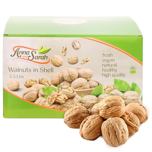 Anna And Sarah Walnuts In Shell California Chandler 5.5 Lbs