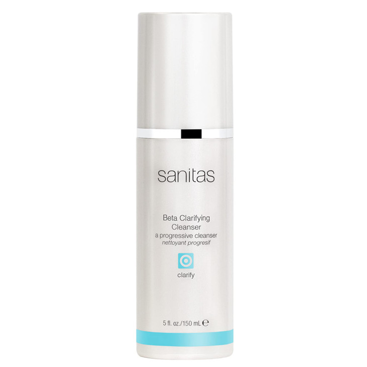 Sanitas Skincare Beta Clarifying Cleanser Soap Free Active Cleanser Salicylic Acid Cleanser For Blemished Skin 5 Ounces