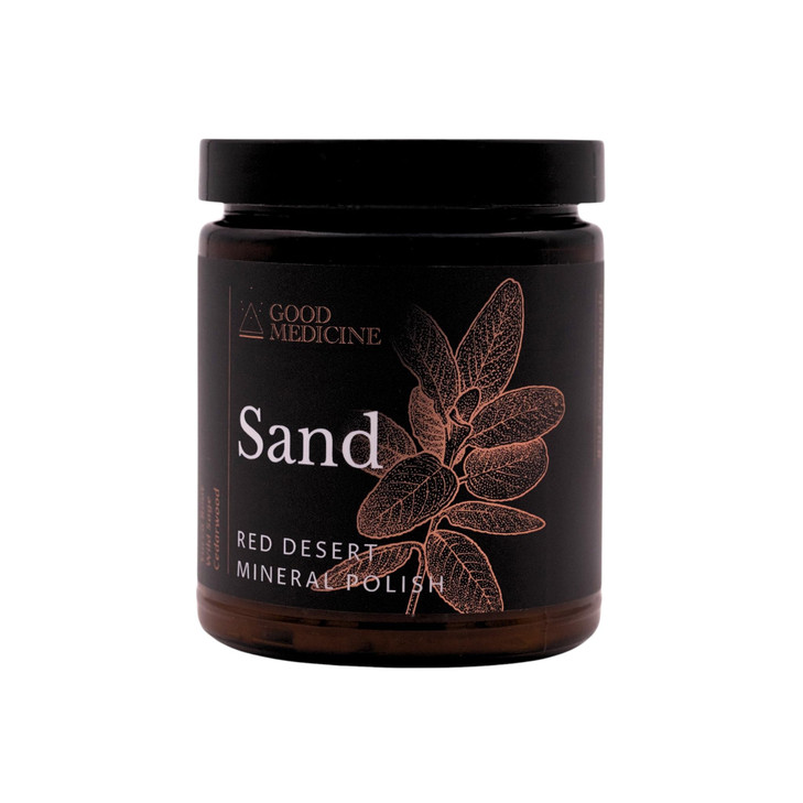 Sand Red Mineral Polish For Body And Face Deep Exfoliator Scrub With Desert Mineral Sand Natural Ingredients Skincare For Women And Men 9 Oz