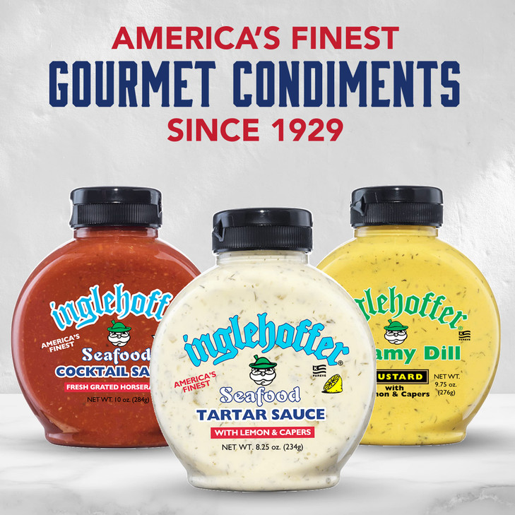 Inglehoffer Seafood Tartar Sauce 8.25 Oz Squeeze Bottle