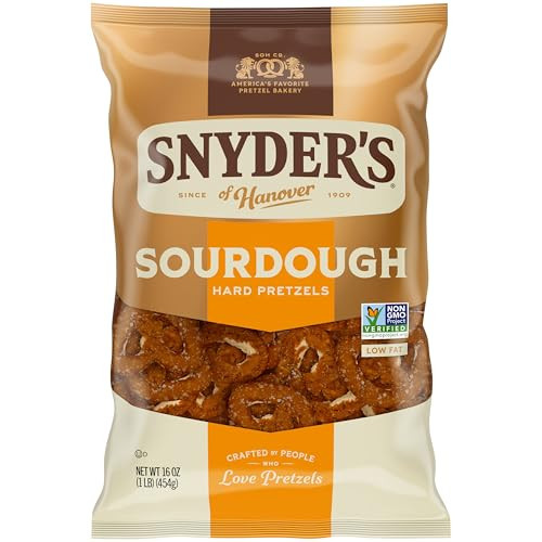 Snyder S Of Hanover Sourdough Hard Pretzels 16 Oz Bag