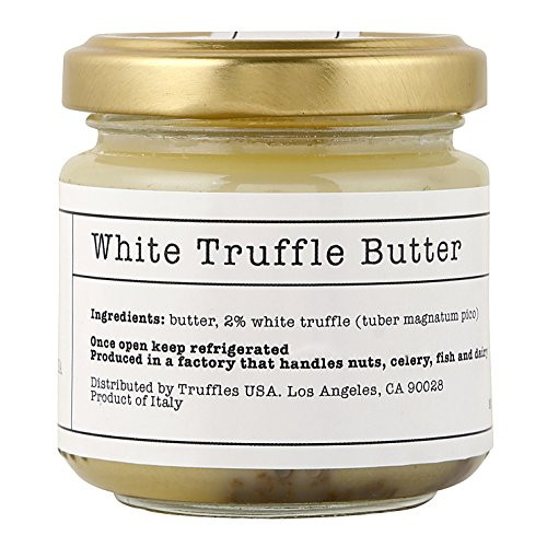 Truffles Usa White Truffle Butter 2.82 Oz Italian Truffle Butter From Fresh Italian Truffles Imported From Italy From Authentic Family Owned