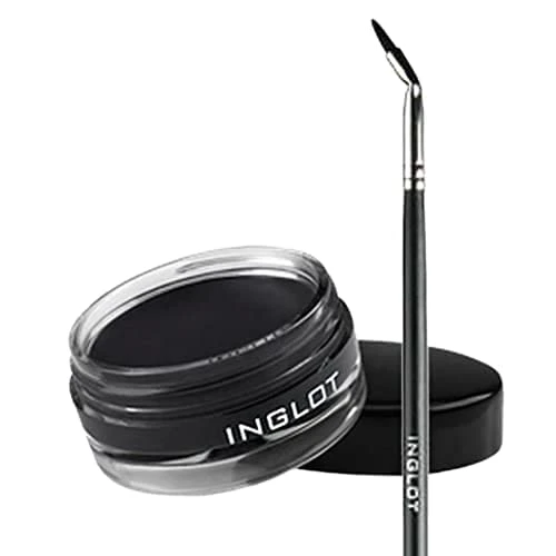Inglot Amc Eyeliner Gel 77 And Inglot Brush 30T By Inglot