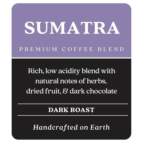 Copper Moon Whole Bean Coffee Dark Roast Sumatra 2 Lb